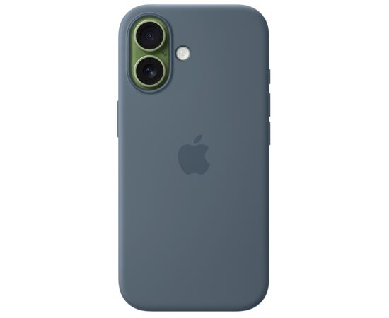 Чехол для мобильного телефона Apple iPhone 17 Silicone with MagSafe - Anchor Blue Model A3558 (MGEW4ZM/A), изображение 6 Чехол для мобильного телефона Apple iPhone 17 Silicone with MagSafe - Anchor Blue Model A3558 (MGEW4ZM/A), изображение 6
