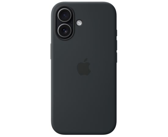 Чехол для мобильного телефона Apple iPhone 17 Silicone with MagSafe - Black Model A3558 (MGF14ZM/A), изображение 3 Чехол для мобильного телефона Apple iPhone 17 Silicone with MagSafe - Black Model A3558 (MGF14ZM/A), изображение 3