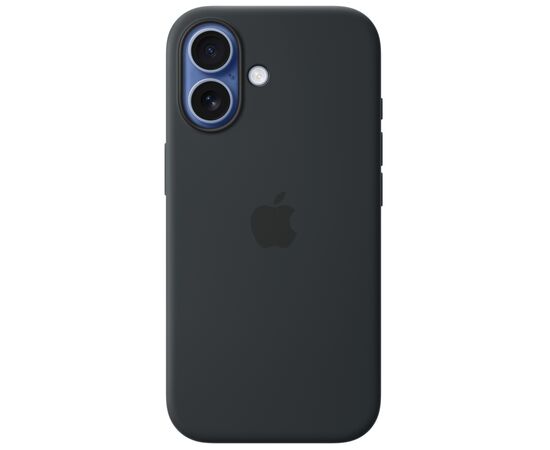 Чехол для мобильного телефона Apple iPhone 17 Silicone with MagSafe - Black Model A3558 (MGF14ZM/A), изображение 4 Чехол для мобильного телефона Apple iPhone 17 Silicone with MagSafe - Black Model A3558 (MGF14ZM/A), изображение 4