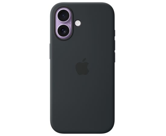 Чехол для мобильного телефона Apple iPhone 17 Silicone with MagSafe - Black Model A3558 (MGF14ZM/A), изображение 5 Чехол для мобильного телефона Apple iPhone 17 Silicone with MagSafe - Black Model A3558 (MGF14ZM/A), изображение 5