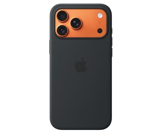 Чехол для мобильного телефона Apple iPhone 17 Pro Max Silicone with MagSafe Black Model A3560 (MGFR4ZM/A), изображение 4 Чехол для мобильного телефона Apple iPhone 17 Pro Max Silicone with MagSafe Black Model A3560 (MGFR4ZM/A), изображение 4