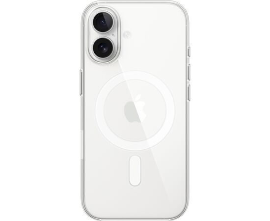 Чехол для мобильного телефона Apple iPhone 17 Clear with MagSafe Model A3563 (MGF24ZM/A), изображение 3 Чехол для мобильного телефона Apple iPhone 17 Clear with MagSafe Model A3563 (MGF24ZM/A), изображение 3