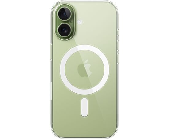 Чехол для мобильного телефона Apple iPhone 17 Clear with MagSafe Model A3563 (MGF24ZM/A), изображение 4 Чехол для мобильного телефона Apple iPhone 17 Clear with MagSafe Model A3563 (MGF24ZM/A), изображение 4