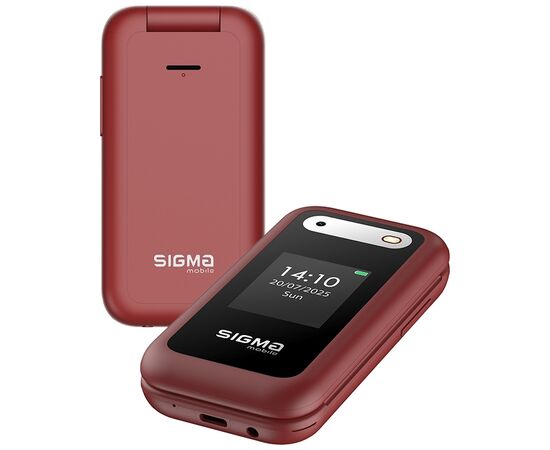 Мобильный телефон Sigma X-style 281 CLIK Red (4827798151426), изображение 5 Мобильный телефон Sigma X-style 281 CLIK Red (4827798151426), изображение 5