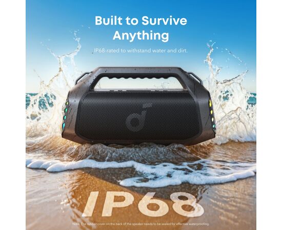 Акустическая система Anker SoundСore Boom 2 Pro Black (A3134A11), изображение 3 Акустическая система Anker SoundСore Boom 2 Pro Black (A3134A11), изображение 3