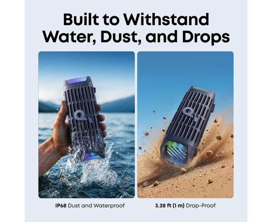 Акустическая система Anker SoundСore Boom 3i Blue (D5100030), изображение 10 Акустическая система Anker SoundСore Boom 3i Blue (D5100030), изображение 10