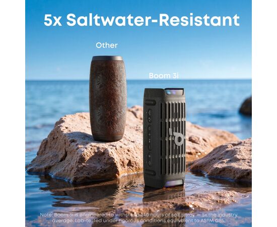 Акустическая система Anker SoundСore Boom 3i Black (D5100010), изображение 12 Акустическая система Anker SoundСore Boom 3i Black (D5100010), изображение 12