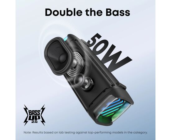 Акустическая система Anker SoundСore Boom 3i Black (D5100010), изображение 6 Акустическая система Anker SoundСore Boom 3i Black (D5100010), изображение 6