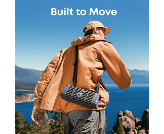 Акустическая система Anker SoundСore Boom 3i Black (D5100010), изображение 7 Акустическая система Anker SoundСore Boom 3i Black (D5100010), изображение 7