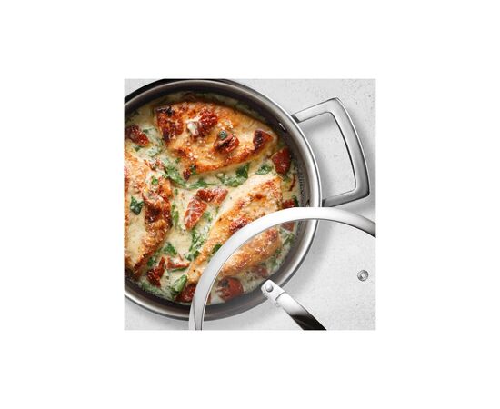 Кастрюля Bergner Steelblue, з кришкою 20 см (BG-33221-BL), изображение 3 Кастрюля Bergner Steelblue, з кришкою 20 см (BG-33221-BL), изображение 3