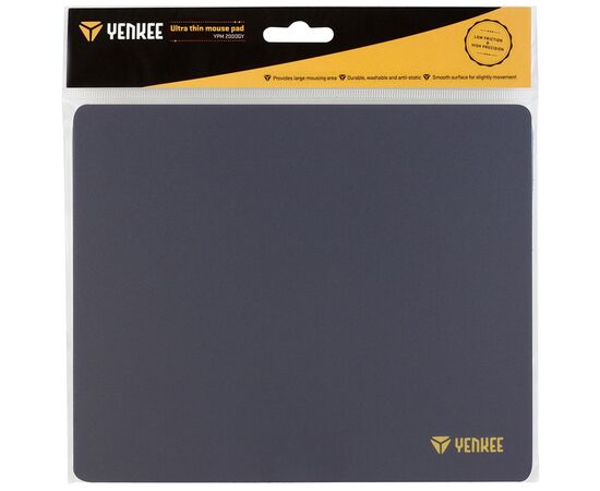 Коврик для мышки YENKEE YPM 2000GY Grafit (45009516), изображение 3 Коврик для мышки YENKEE YPM 2000GY Grafit (45009516), изображение 3