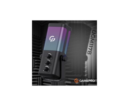 Мікрофон GamePro Genesis X-Arctic USB (UGM117B), зображення 7 Мікрофон GamePro Genesis X-Arctic USB (UGM117B), зображення 7