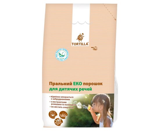 Стиральный порошок Tortilla Эко Для детских вещей 8 кг (4820178061018) Стиральный порошок Tortilla Эко Для детских вещей 8 кг (4820178061018)