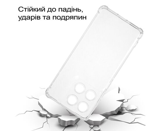 Чехол для мобильного телефона BeCover Anti-Shock Motorola Edge 60 Fusion Clear (713805), изображение 3