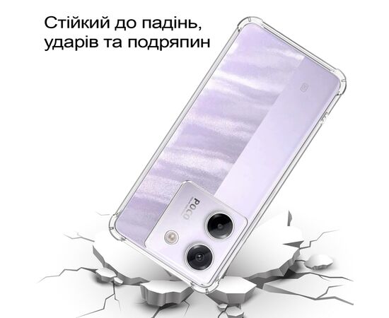Чехол для мобильного телефона BeCover Anti-Shock Poco M7 Pro 5G Clear (713809), изображение 3