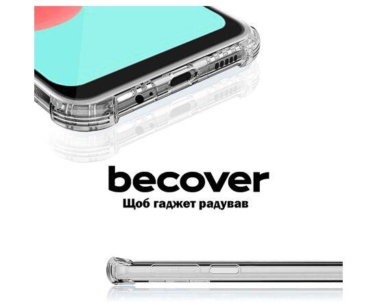 Чехол для мобильного телефона BeCover Anti-Shock Vivo Y36 4G/Y36 5G Clear (709852), изображение 3