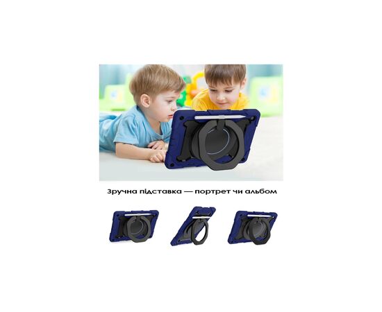 Чохол до планшета BeCover Armor Stand Samsung Galaxy Tab A11 Plus SM-X236B 11.0" Blue (713943), зображення 4 Чохол до планшета BeCover Armor Stand Samsung Galaxy Tab A11 Plus SM-X236B 11.0" Blue (713943), зображення 4