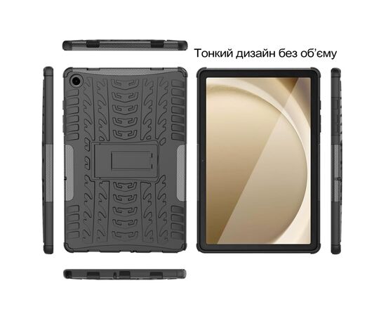 Чохол до планшета BeCover Armor Stand Samsung Galaxy Tab A11 Plus SM-X236B 11.0" Black (713947), зображення 3 Чохол до планшета BeCover Armor Stand Samsung Galaxy Tab A11 Plus SM-X236B 11.0" Black (713947), зображення 3