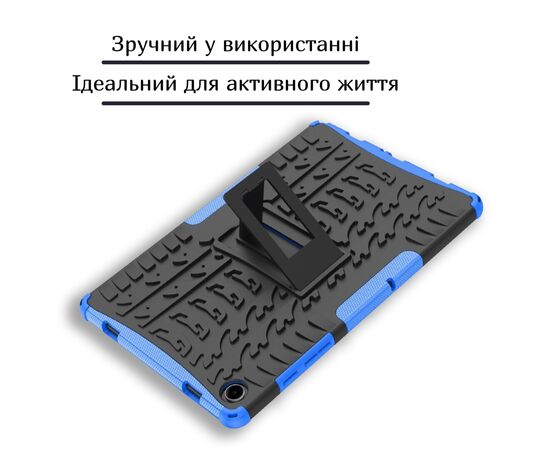 Чохол до планшета BeCover Armor Stand Samsung Galaxy Tab A11 Plus SM-X236B 11.0" Blue (713948), зображення 3 Чохол до планшета BeCover Armor Stand Samsung Galaxy Tab A11 Plus SM-X236B 11.0" Blue (713948), зображення 3