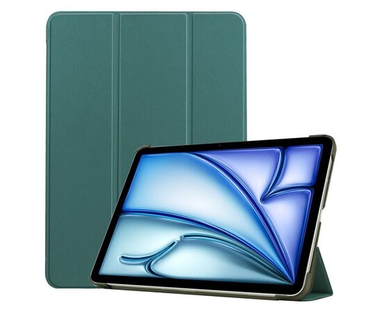 Чохол до планшета BeCover Smart Case Apple iPad Air 13" M2/M3 (2024/2025) Dark Green (711450), зображення 2 Чохол до планшета BeCover Smart Case Apple iPad Air 13" M2/M3 (2024/2025) Dark Green (711450), зображення 2