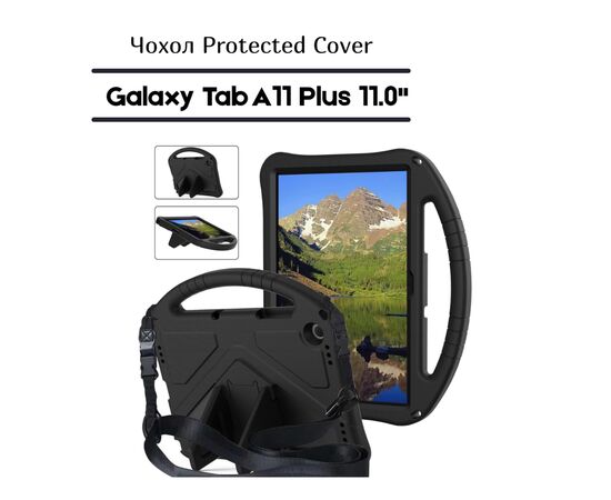 Чохол до планшета BeCover Protected Cover Samsung Galaxy Tab A11 Plus SM-X236B 11.0" Black (713945) Чохол до планшета BeCover Protected Cover Samsung Galaxy Tab A11 Plus SM-X236B 11.0" Black (713945)
