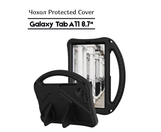 Чохол до планшета BeCover Protected Cover Samsung Galaxy Tab A11 SM-X133/X135 8.7" Black (713944) Чохол до планшета BeCover Protected Cover Samsung Galaxy Tab A11 SM-X133/X135 8.7" Black (713944)