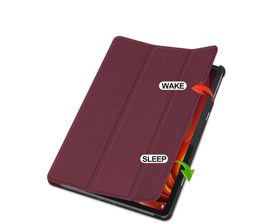 Чохол до планшета BeCover Smart Case Samsung Galaxy Tab A11 Plus SM-X236B 11.0" Red Wine (714002), зображення 3 Чохол до планшета BeCover Smart Case Samsung Galaxy Tab A11 Plus SM-X236B 11.0" Red Wine (714002), зображення 3