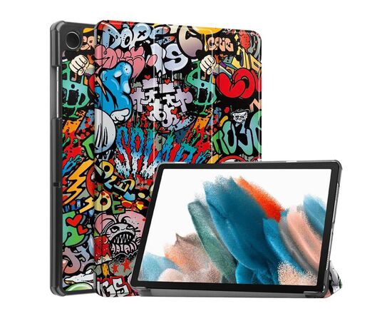 Чохол до планшета BeCover Smart Case Samsung Galaxy Tab A11 SM-X133/X135 8.7" Graffiti (713975), зображення 2 Чохол до планшета BeCover Smart Case Samsung Galaxy Tab A11 SM-X133/X135 8.7" Graffiti (713975), зображення 2