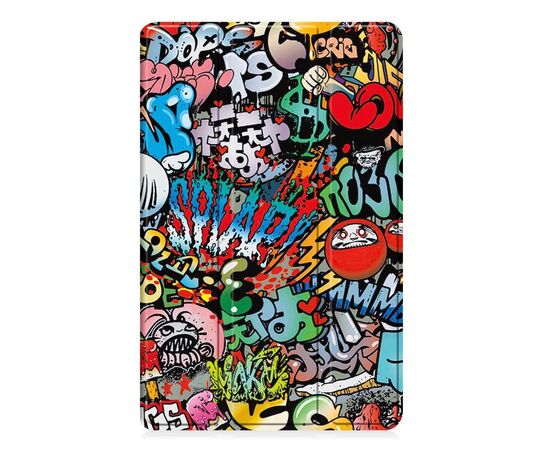 Чохол до планшета BeCover Smart Case Samsung Galaxy Tab A11 SM-X133/X135 8.7" Graffiti (713975), зображення 3 Чохол до планшета BeCover Smart Case Samsung Galaxy Tab A11 SM-X133/X135 8.7" Graffiti (713975), зображення 3