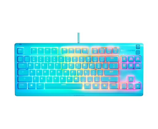 Клавіатура SteelSeries Apex 3 TKL USB UA Aqua (64933) Клавіатура SteelSeries Apex 3 TKL USB UA Aqua (64933)