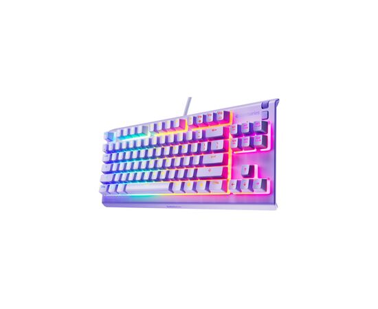 Клавіатура SteelSeries Apex 3 TKL USB UA Lavender (64940), зображення 2 Клавіатура SteelSeries Apex 3 TKL USB UA Lavender (64940), зображення 2