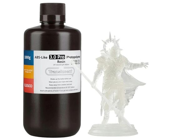 Фотополімерна смола ELEGOO Resin, ABS-like 3.0 pro 1кг, beige (50.103.0248) Фотополімерна смола ELEGOO Resin, ABS-like 3.0 pro 1кг, beige (50.103.0248)