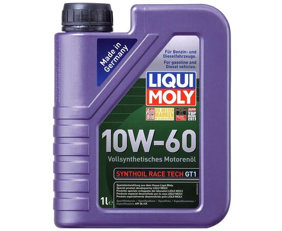 Моторное масло Liqui Moly Synthoil Race Tech GT1 10W-60  1л. (1943)