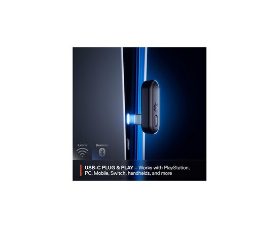 Наушники SteelSeries Arctis Nova 3P Wireless MultiPlatform Aqua (61688), изображение 9 Наушники SteelSeries Arctis Nova 3P Wireless MultiPlatform Aqua (61688), изображение 9