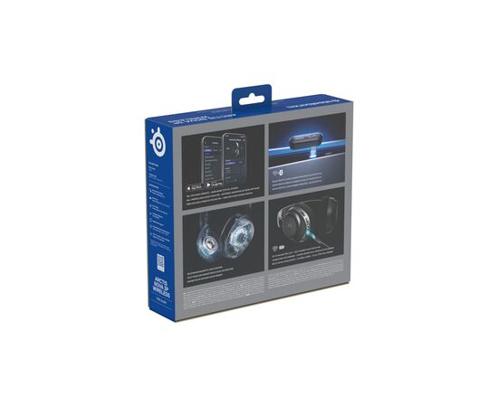 Наушники SteelSeries Arctis Nova 3P Wireless MultiPlatform Black (61686), изображение 6 Наушники SteelSeries Arctis Nova 3P Wireless MultiPlatform Black (61686), изображение 6