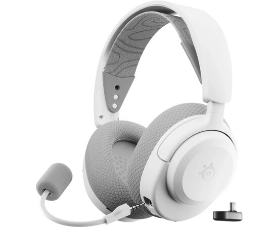 Наушники SteelSeries Arctis Nova 3P Wireless MultiPlatform White (61687) Наушники SteelSeries Arctis Nova 3P Wireless MultiPlatform White (61687)