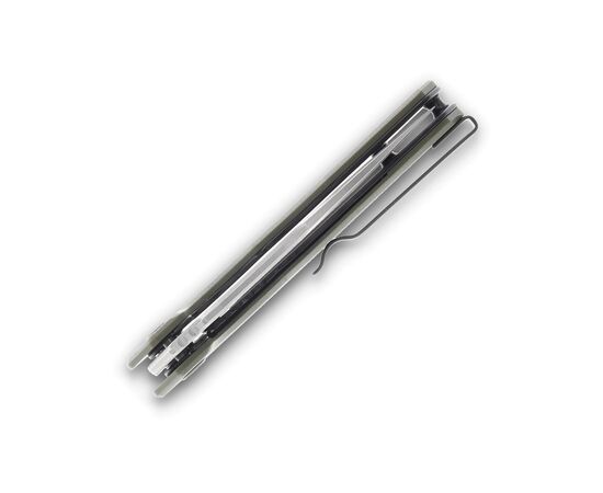 Нож Hightron Mini Ventura, D2, G10, зелений, сталевий stonewash клинок (HK05GRNS), изображение 8 Нож Hightron Mini Ventura, D2, G10, зелений, сталевий stonewash клинок (HK05GRNS), изображение 8