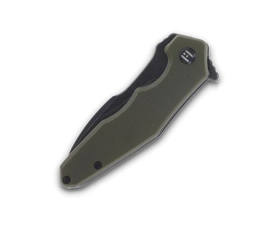 Нож Hightron Mini Ventura, D2, G10, зелений, чорний stonewash клинок (HK05GRNBS), изображение 6 Нож Hightron Mini Ventura, D2, G10, зелений, чорний stonewash клинок (HK05GRNBS), изображение 6