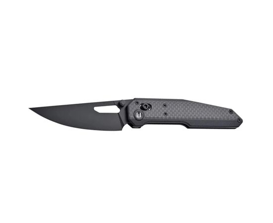 Нож Hightron Sharplyn, 14C28N, G10 + CF, чорний, чорний клинок (HK01BLK) Нож Hightron Sharplyn, 14C28N, G10 + CF, чорний, чорний клинок (HK01BLK)