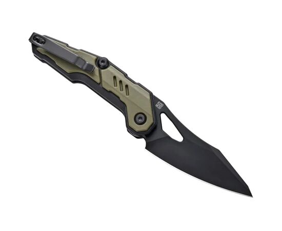 Нож Hightron Spectron, M390, GFN, зелений, чорний клинок (HK04GRN), изображение 3 Нож Hightron Spectron, M390, GFN, зелений, чорний клинок (HK04GRN), изображение 3