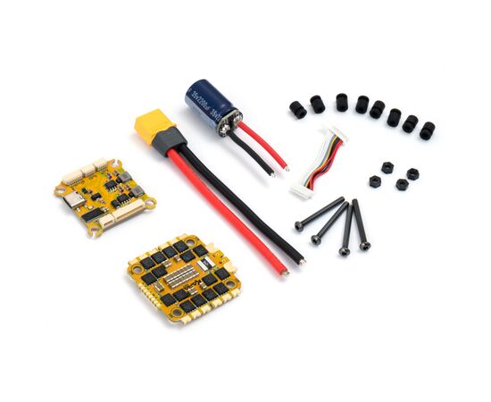 Полетный стек KaraFPV Golden F405 + 65A ESC 3-8S, изображение 5 Полетный стек KaraFPV Golden F405 + 65A ESC 3-8S, изображение 5
