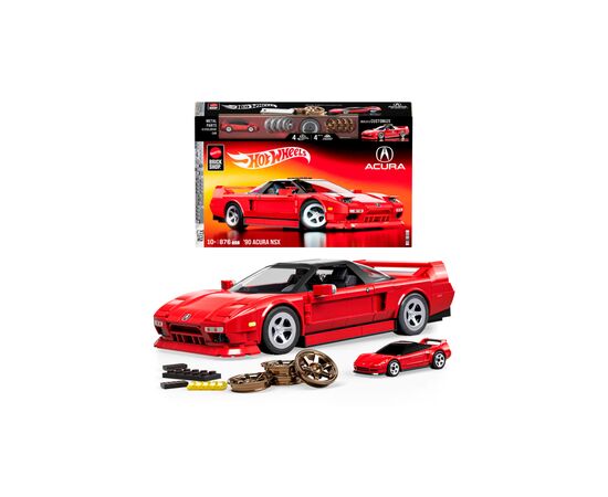 Конструктор Mattel Brick Shop Hot Wheels Elite Acura 876 деталей (JFT17)