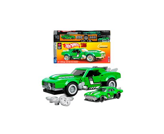 Конструктор Mattel Brick Shop Hot Wheels Speed Camaro 289 деталей (JFT16)