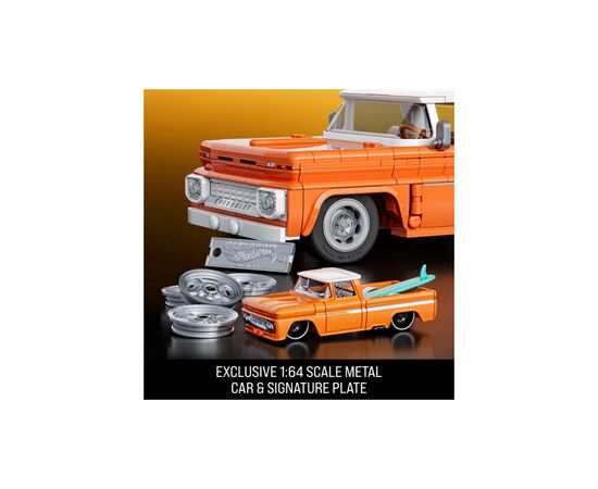 Конструктор Mattel Brick Shop Hot Wheels Elite Chevy 858 деталей (JFT20), изображение 4 Конструктор Mattel Brick Shop Hot Wheels Elite Chevy 858 деталей (JFT20), изображение 4