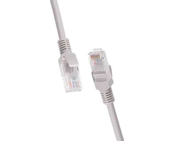 Патч-корд 3м UTP Cat 6A CU 26AWG 7/0.16 LSZH grey 2E (2E-PC6CU-UTP3LSZH-GRY), изображение 4 Патч-корд 3м UTP Cat 6A CU 26AWG 7/0.16 LSZH grey 2E (2E-PC6CU-UTP3LSZH-GRY), изображение 4