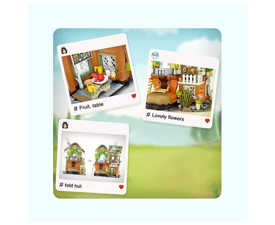 Конструктор LOZ mini Хижина гномов без фигурок (1226), изображение 2 Конструктор LOZ mini Хижина гномов без фигурок (1226), изображение 2