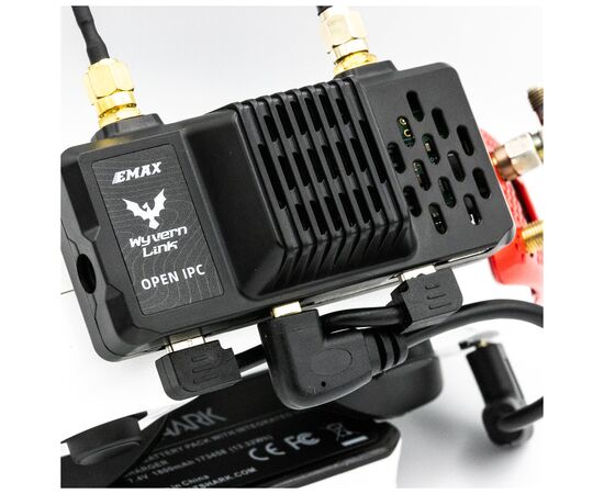 Видеосистема FPV Emax Wyvern Link OpenIPC Goggle VRX (0114001018), изображение 5 Видеосистема FPV Emax Wyvern Link OpenIPC Goggle VRX (0114001018), изображение 5