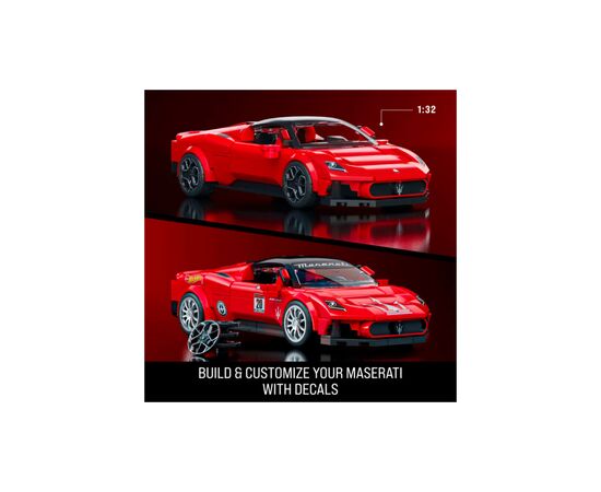 Конструктор Mattel Speed Maserati 250 деталей (JFR90), изображение 2 Конструктор Mattel Speed Maserati 250 деталей (JFR90), изображение 2
