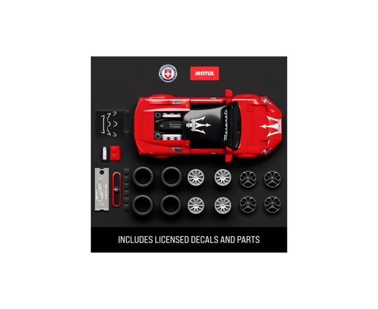 Конструктор Mattel Speed Maserati 250 деталей (JFR90), изображение 3 Конструктор Mattel Speed Maserati 250 деталей (JFR90), изображение 3