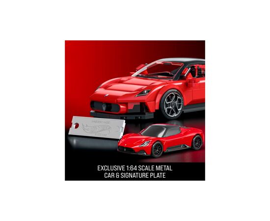 Конструктор Mattel Speed Maserati 250 деталей (JFR90), изображение 4 Конструктор Mattel Speed Maserati 250 деталей (JFR90), изображение 4